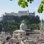 Blick auf die Festung Hohensalzburg