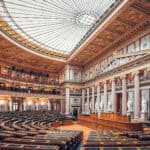 Reichsrats-Sitzungssaal im Parlament Wien