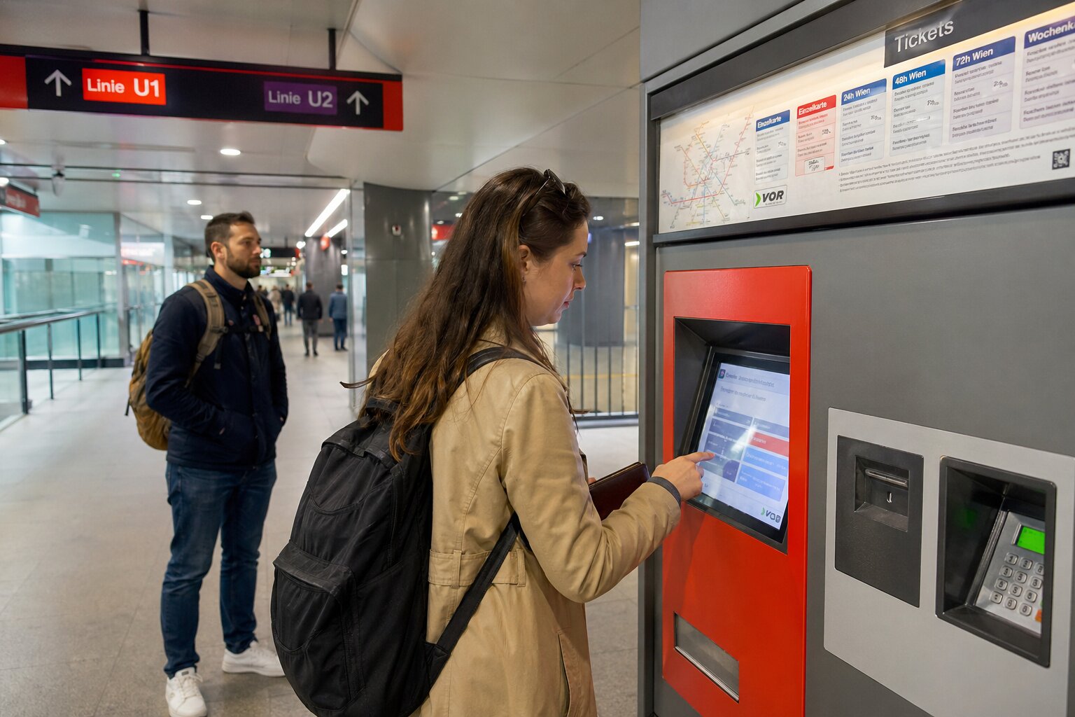 Ticketkauf und Entwertung im Wiener Verkehr
